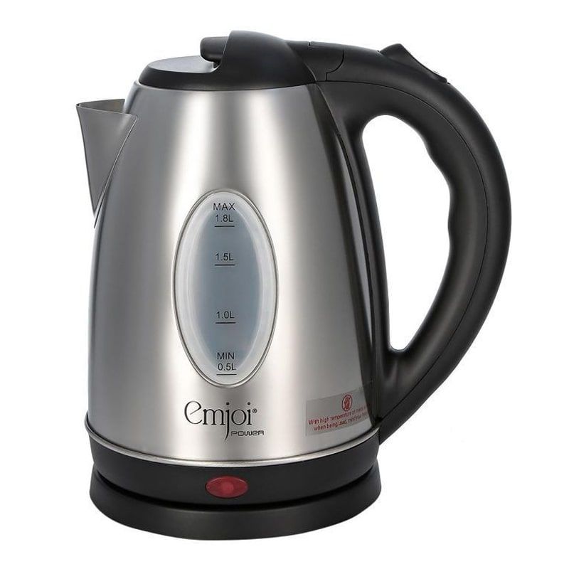 Emjoi Electric Kettle UEK-338 (Silver-Toned) Emjoi Electric Kettle UEK-338 (Silver-Toned)